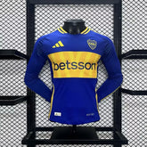 BOCA JUNIORS I MANGA LARGA 24/25 ( VERSION JUGADOR )