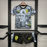 BRAZIL EDICIÓN ESPECIAL GRAY 24/25 CONJUNTO INFANTIL