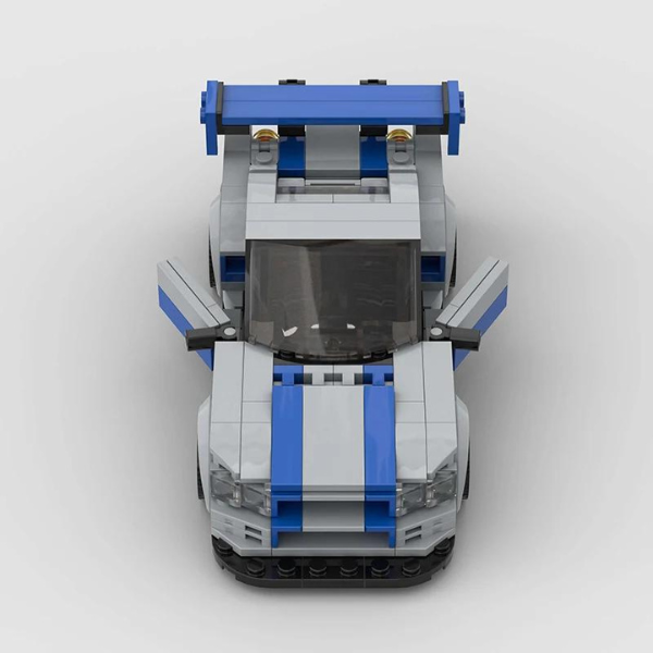 Nissan Skyline R34 (plein gaz) | 332 pièces