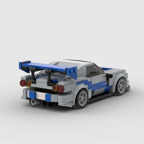 Nissan Skyline R34 (plein gaz) | 332 pièces