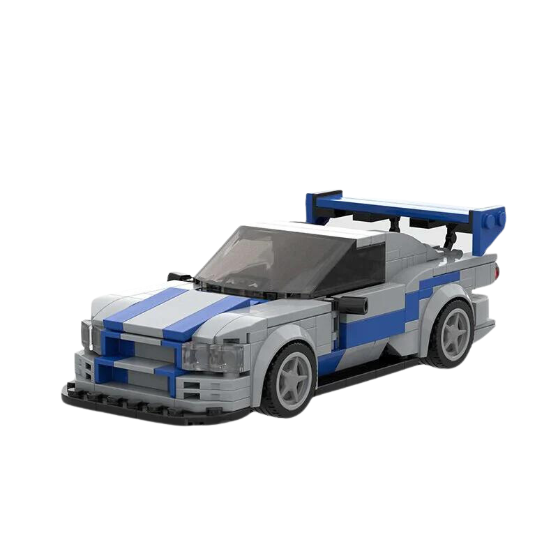 Nissan Skyline R34 (plein gaz) | 332 pièces